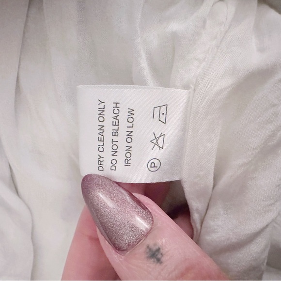 Majorelle Floral Printed Long Sleeve Romper Mini Metallic Lurex Thread - Picture 8 of 8